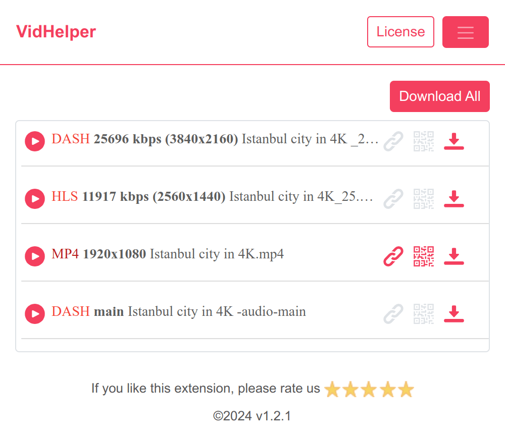 Picture of the extension